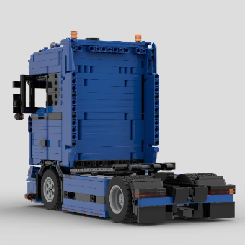 Set di Costruzioni Modulari Personalizzabili 1569 Pezzi, Versione Blu Stile 660S, Modello Educativo Semplice Fai-da-Te, Regalo di Compleanno