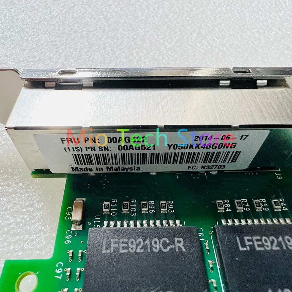 I350-T4 00AG522 00AG521 00JY854 PCIE four port gigabit network card soft router I350T4
