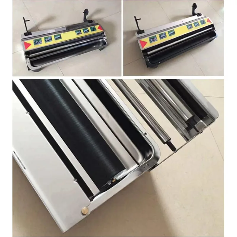 

New Upgrade 53cm Hand Operated Glue Applicator Stainless Steel Wallpaper Brush Glue Machine Professional Glue Applicator Machine