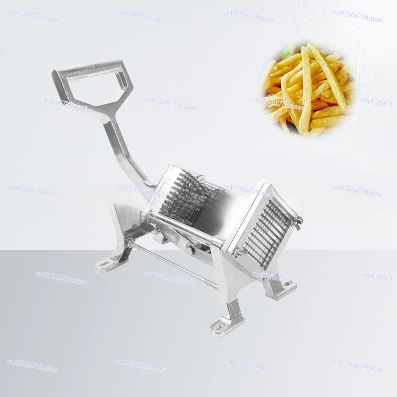 Manual Potato Cutting Machine Commercial Household Vertical Stainless Steel Fries Machine