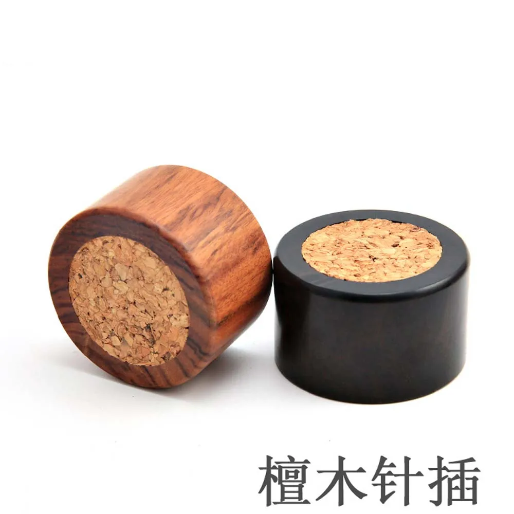 Purple Light Sandalwood Red Sandalwood Needle Insert Leather Goods DIY Cork Needle Insert Circular Needle Insert Base Oak Core N