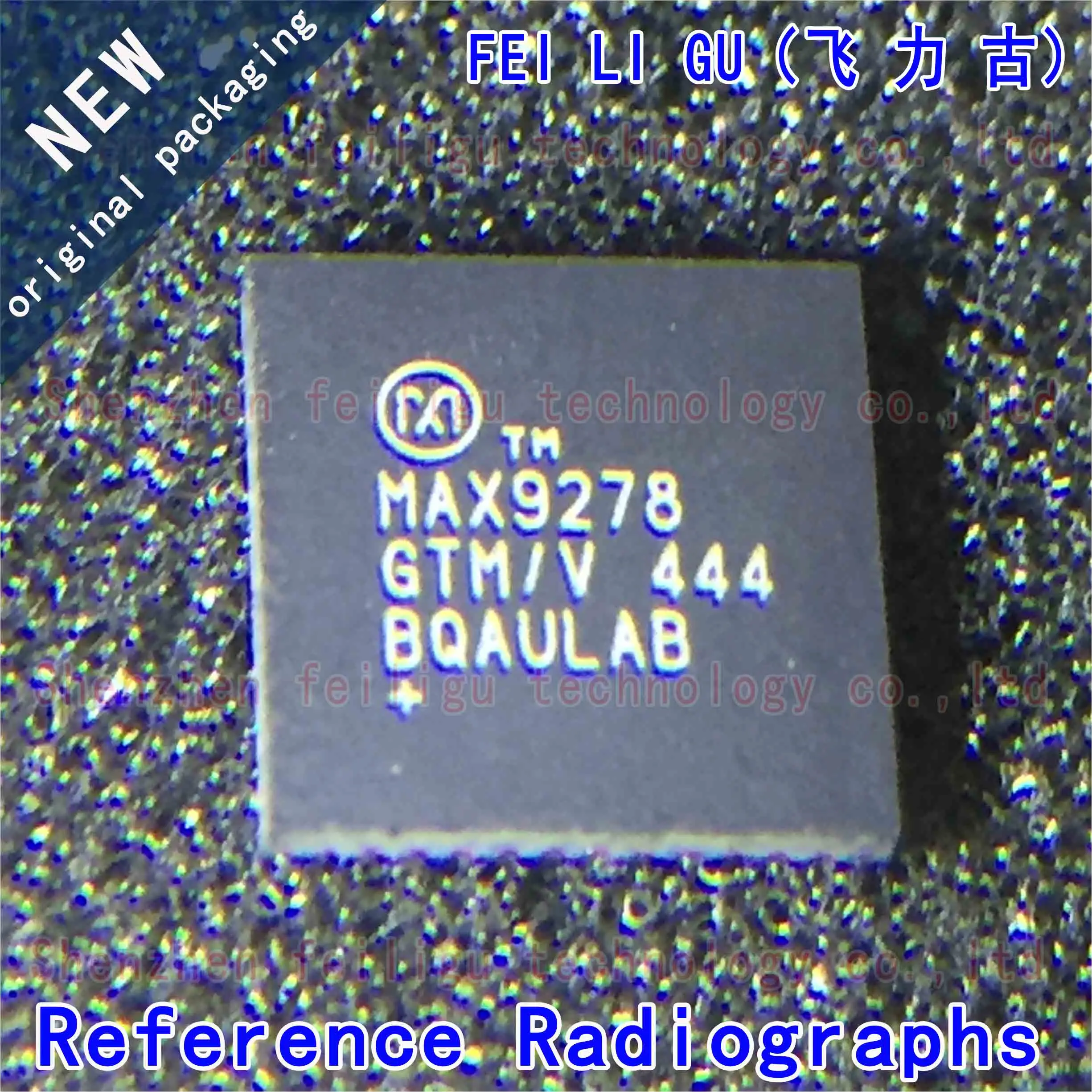 1~20PCS 100% New original MAX9278GTM/V+T MAX9278GTM MAX9278 package:TQFN48 serializer/deserializer chip