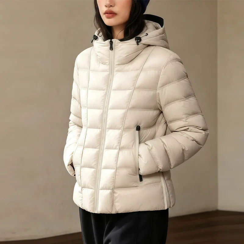 Cotton Clothing Women's New Style Bread Clothing Women's Winter Short Style Plus Size Cotton Clothing Hooded Jacket Slim Fit