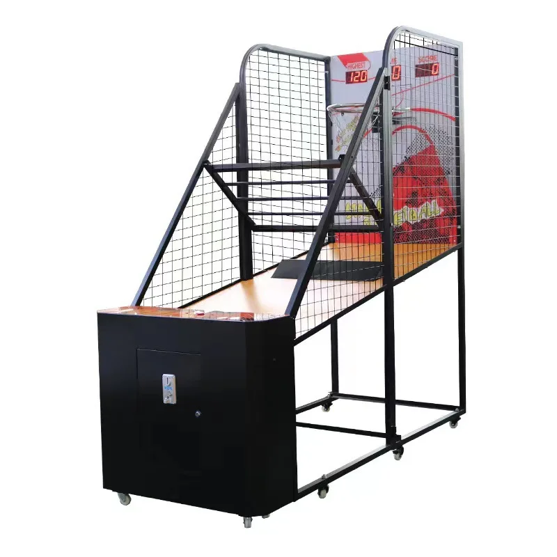 

Basketball machine folding large children's high-end video game city basketball game machine
