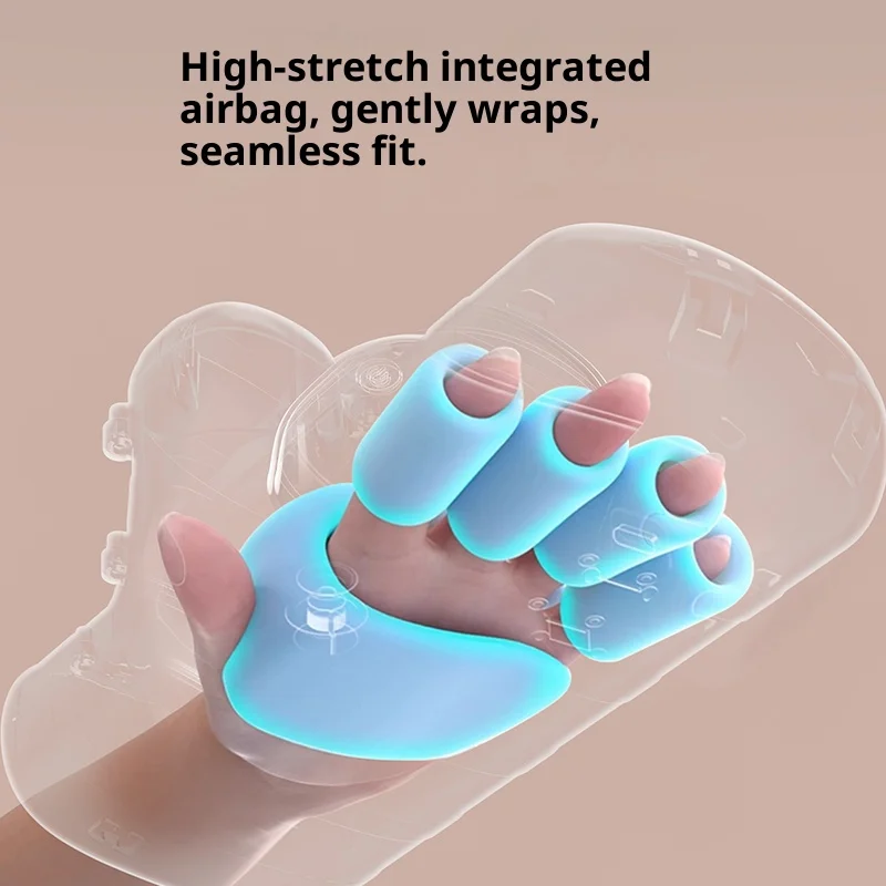 Wrist Finger Palm Hand Massager, Heated Air Pressure Kneading, Simulated Human Hand Kneading Massage, Pain Relief Therapy