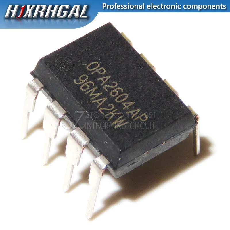 5PCS OPA2604AP OPA2604A DIP8 DIP OPA2604 Dual FET-Input, Low Distortion OPERATIONAL AMPLIFIER