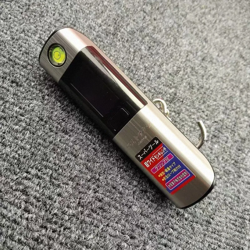 Japan 50kg portable portable mini electronic scale, luggage scale with built-in tape measure, portable courier scale