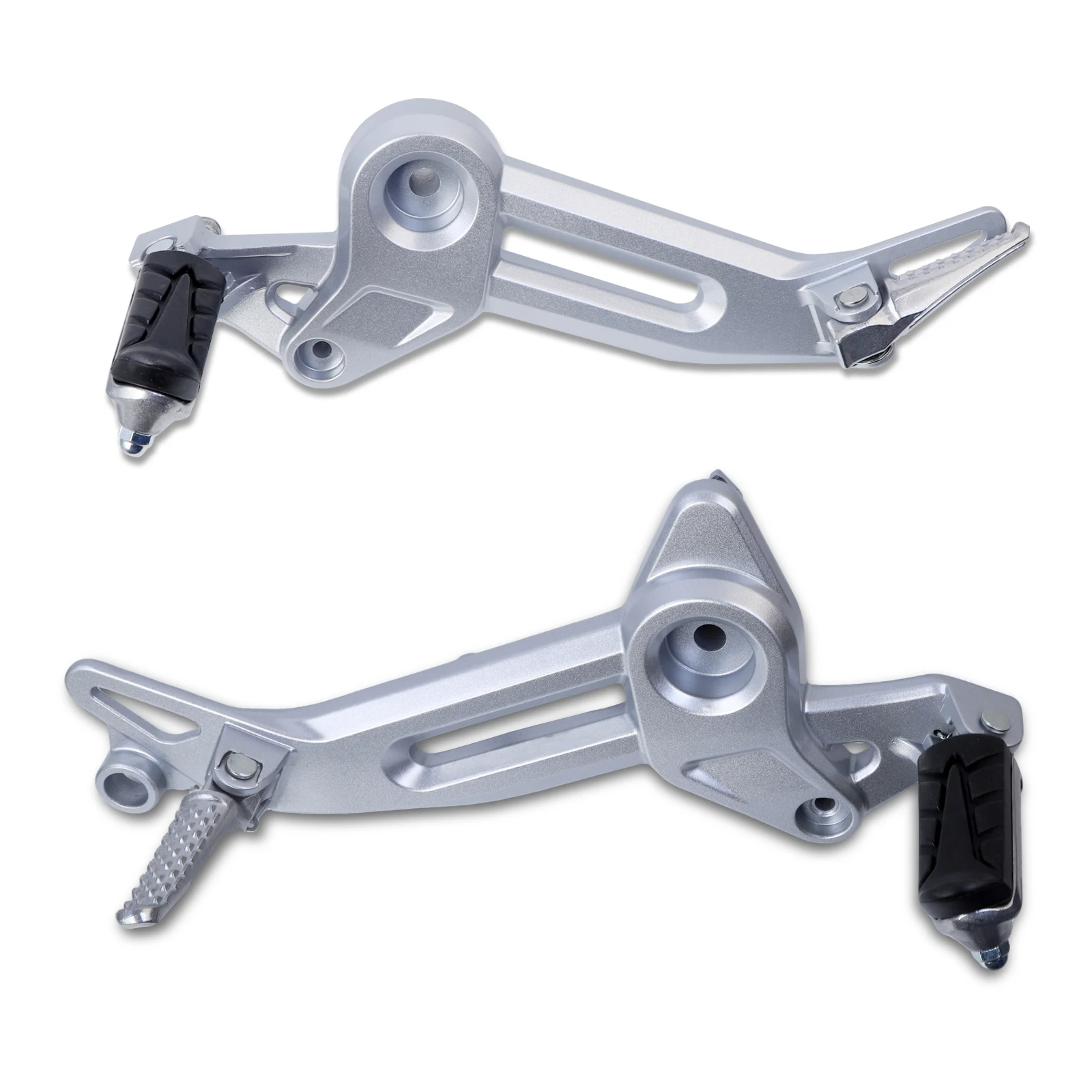 

Подножки из высокопрочного алюминиевого сплава 6061 для мотоциклов, подходят для Honda Grom MSX 125 SF 2021-2024, цвет серебристый