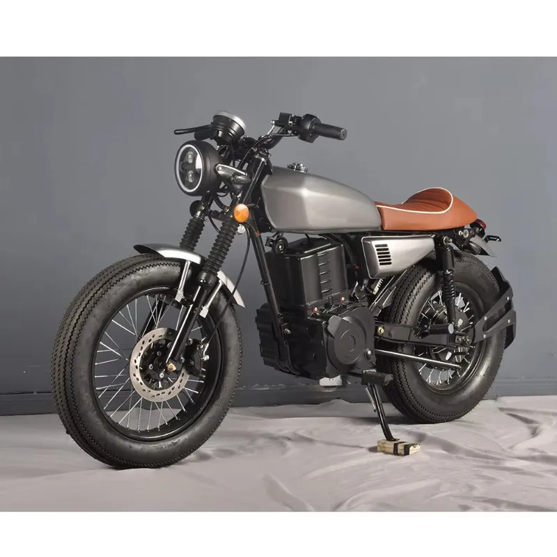 

2025 Newest 250cc Racing Motorcycle 72V 2000W Motor CE Certified Rex Aero 3S 48V Battery 25-35km/h Top Speed Electric Scooter