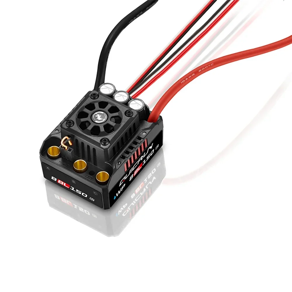 HOBBYWING QuicRun WP 8BL150G2  3-6S 150A Brushless ESC / 10BL120 G2 ESC for 1/8 RC Model Car LCD LED ESC Program Card Buggy