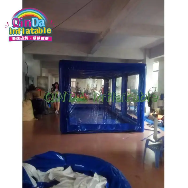 

Outdoor Portable Inflatable Garage Dust Proof Inflatable Car Garage / Inflatable Capsule Tent