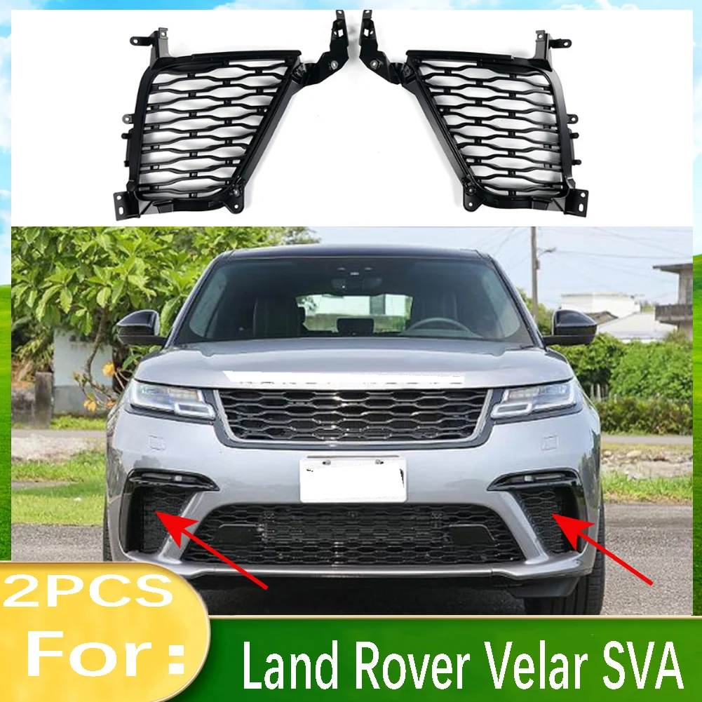 

Car Front Lower Left Right Grill Fog Light Cover Grille For Land Rover Range Rover Velar Sva L560 2017 2018 2019 2020 2021 2022+