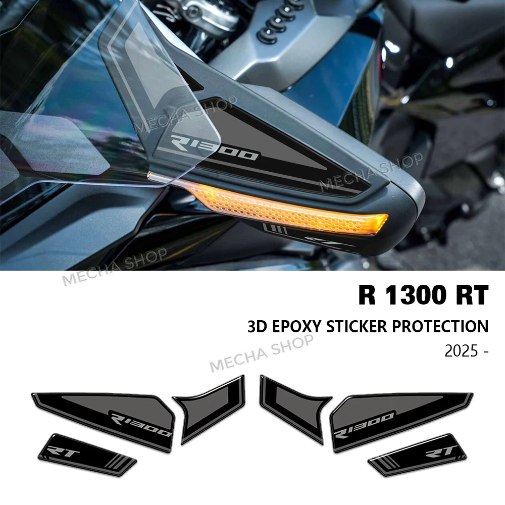 

For R 1300 RT R 1300RT 2025 2026 Handguard Protection Turn Signal Fairing 3D Sticker Kit