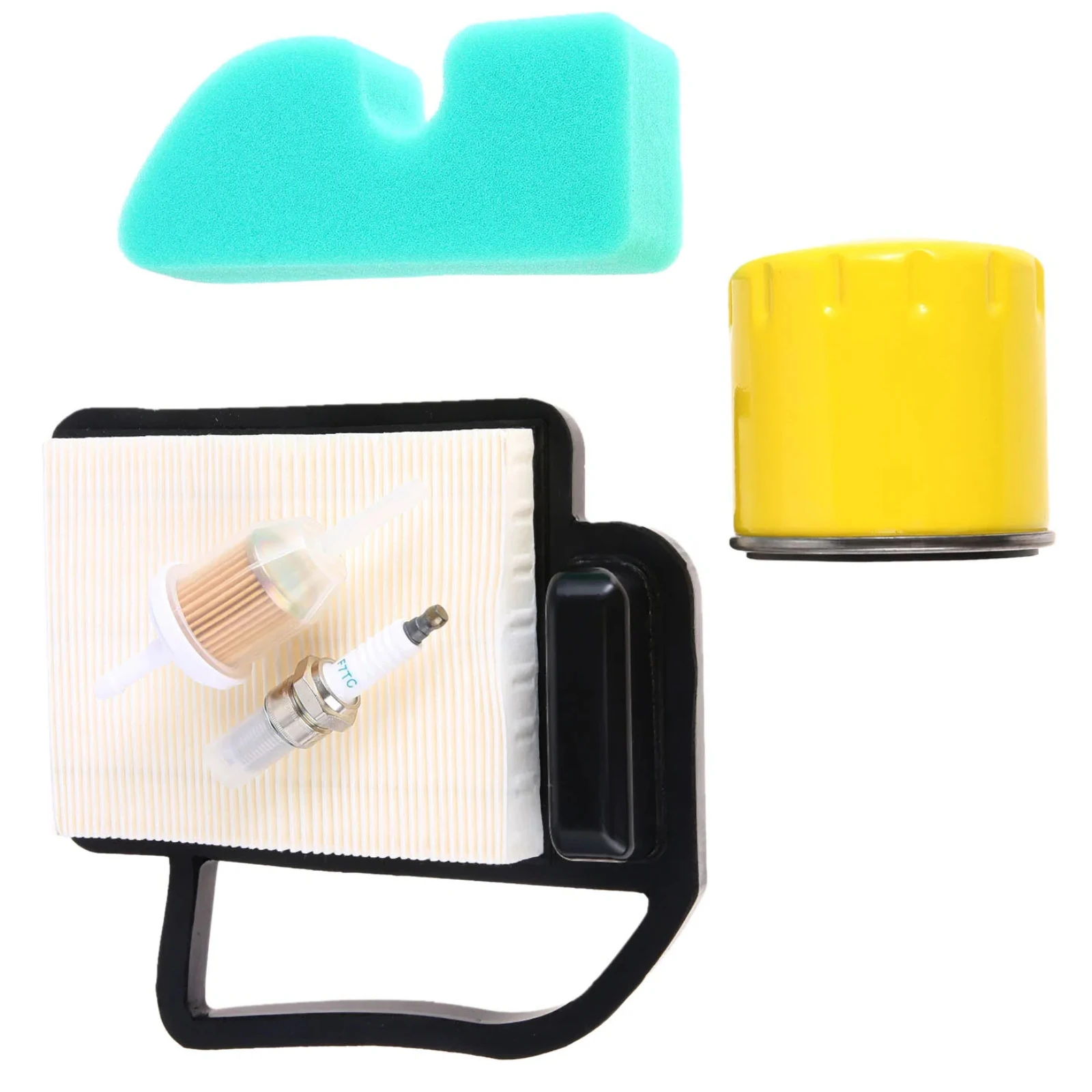 Lawn Mowers Air Fuel Filter Tune Up Maintenance Kit for Cub Cadet LT1042 LT1045 LTX1042 LTX1040 LTX1045 RZT42 Kohler SV590 SV600