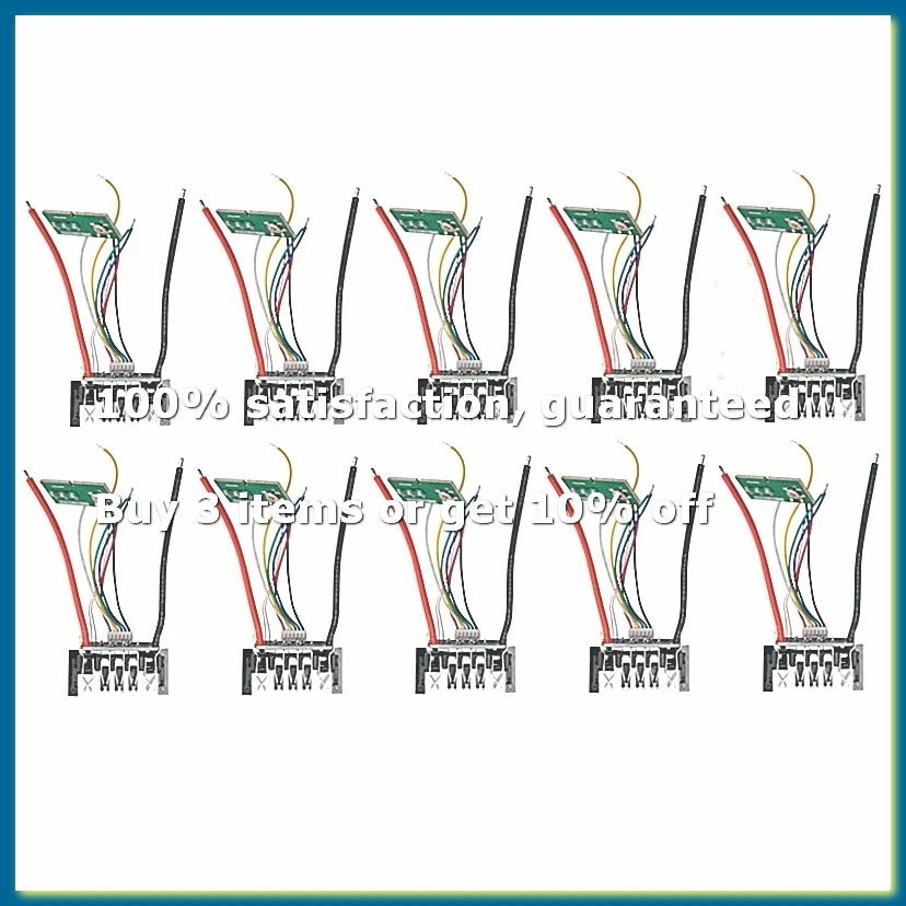 10PCS 18V 21V Li-Ion Battery PCB Charging Protection Board for