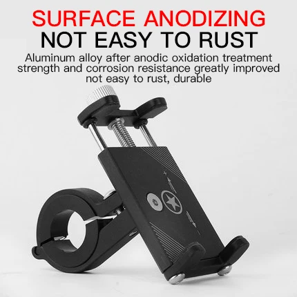 Bicycle Phone Holder Reliable Mount Universal-MTB Mobile Cell GPS Metal Motorcycle Holder On Road Bike Moto-M365 Handlebar