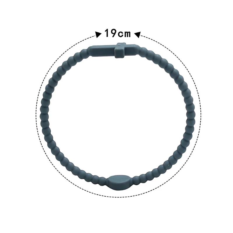 5pcs Simple Cross Bracelet Silicone Thin Bracelets Children\'s Colorful Bracelets
