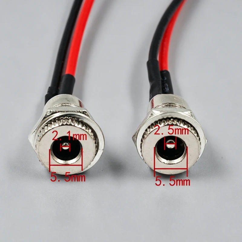 DC-Stromstecker DC099-Buchse 5,5X2,1/2,5mm Ladeanschluss Metall DC Stecker/Buchse Schweißtyp Geeignet für Elektronische Geräte – Detail 9
