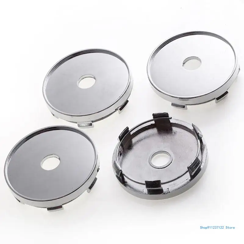 4pcs/set Durable Universal 60mm Car Wheel Hub Center Caps Hubcaps for Rim Dust Cover Automotive Accessories Replacement