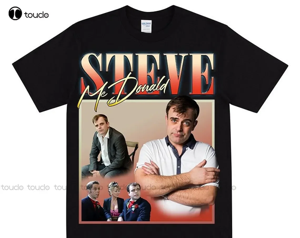 Steve-Mcdonald T-Shirt Coronation Street T Shirt Corrie Shirt 90S Coronation Street Shirt Coronation Street Tshirt Xs-5Xl