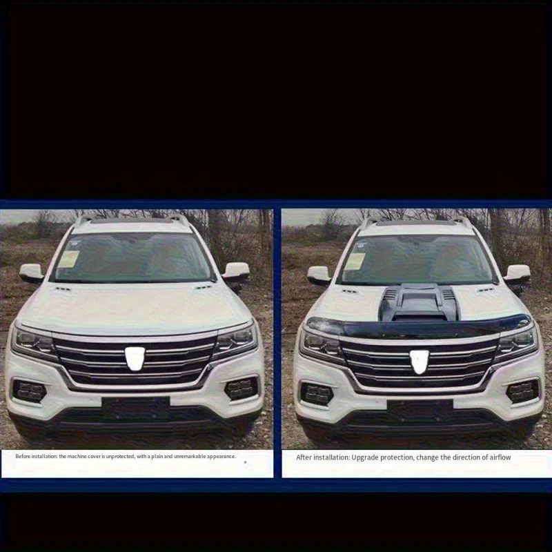 

1Car hood decoration with fake air vents，Adhesive Shark Gills Personalized Modification Accessories ，Exterior ventilation vents