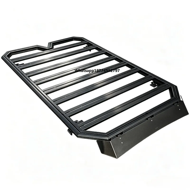 300KG Heavy Duty Aluminum Roof Rack Cargo Carrier No Drilling Required Universal Fit for 4x4 Off-Road SUV Pickup Truck