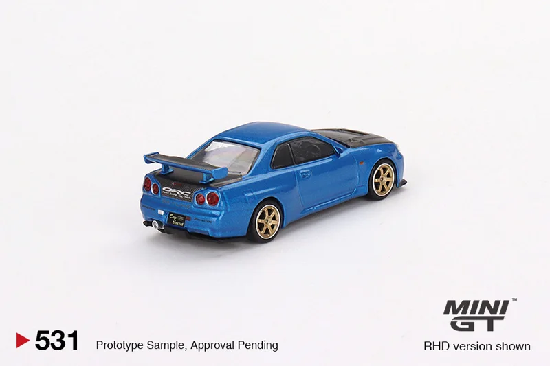 TSM MINIGT 1:64 Skyline R34 Top Secret GT-R Model 531# - AliExpress 26