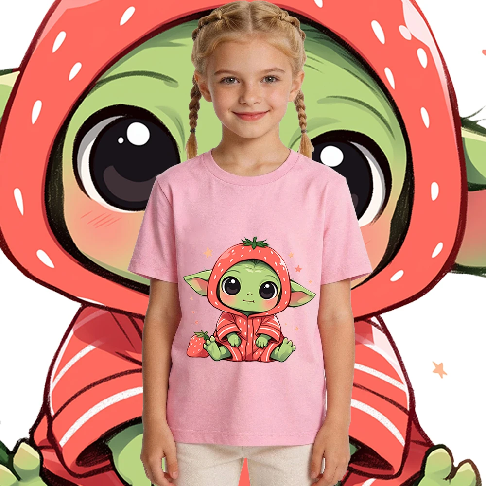 camiseta-de-algodao-com-estampa-de-morango-star-wars-baby-yoda-para-meninas-camiseta-casual-de-verao-para-criancas-roupas-fofas-para-criancas-pequenas
