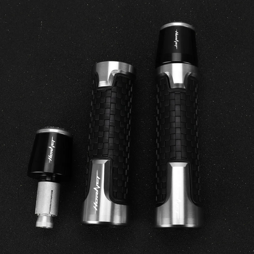 22MM Motorcycle handlebar Grips Handle Bar Ends Plug For Honda CB400 CB500 CBF600 CB600 Hornet 600 900 CB750 CB900 CB1300 CBR