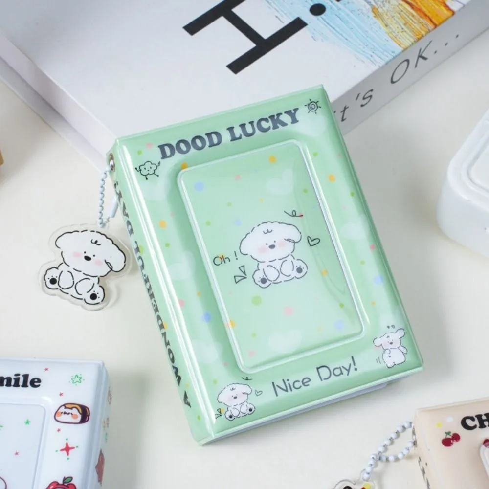 36Card Slots Envelope Photo Album 3 Inch Cartoon Animals Picture Storage Holder Large Capacity Waterproof Business Card Book