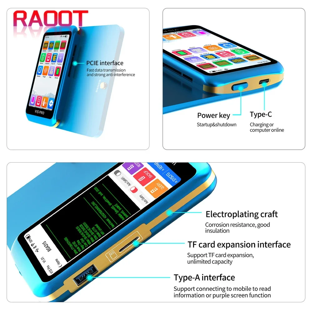 NEW Battery Repair Tool JCID JC V1S Pro Programmer for iPhone 6-14 Pro Max Repair Tool Mobile Phone Read and Write Format Set