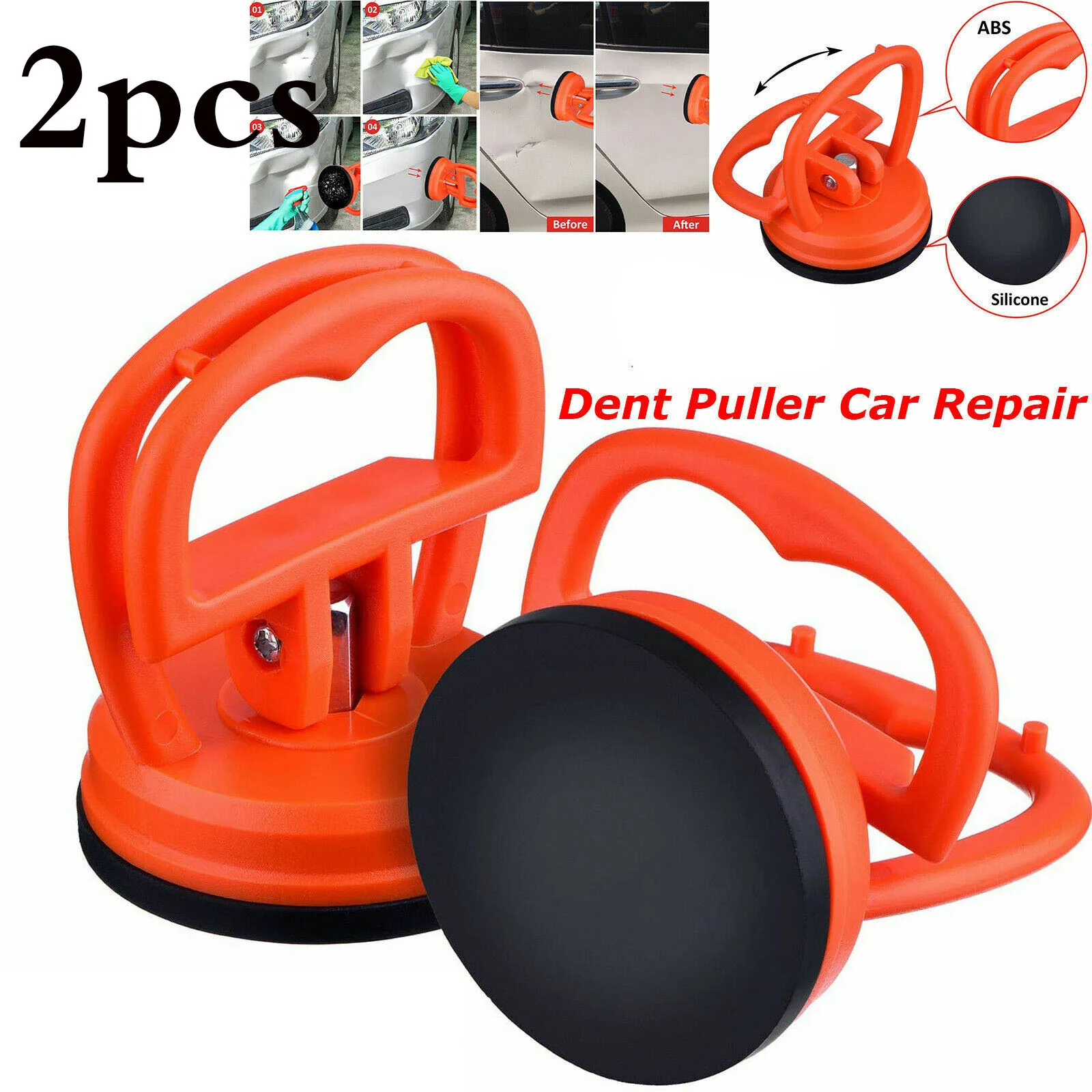 Universal Car Body Dent Repair Tool LCD Glass Adsorption Pull Suction Cup Mobile Phone Screen Opener Car Repair Tool Accessories