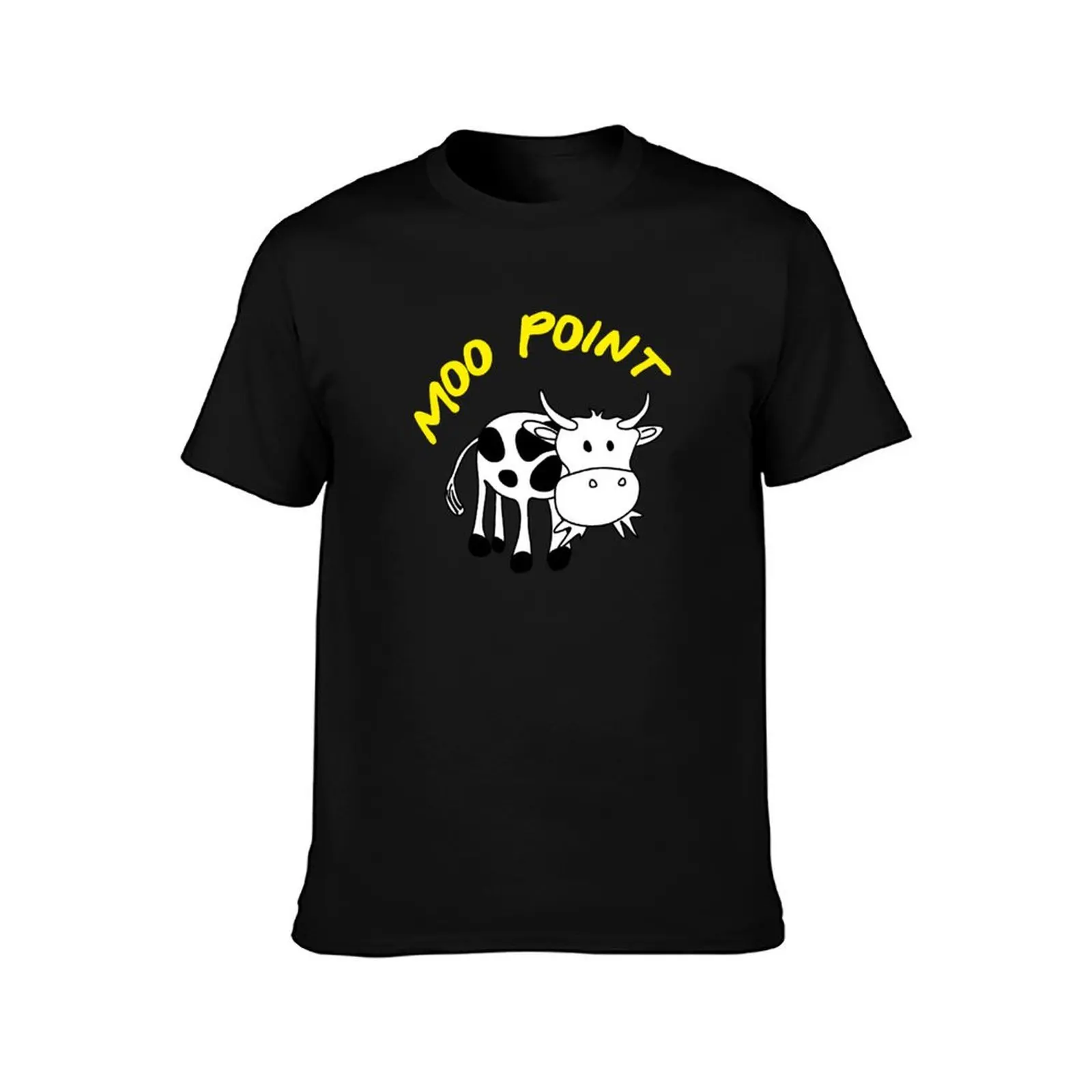 Moo Point T-Shirt Work Casual Loose Fit T-Shirt