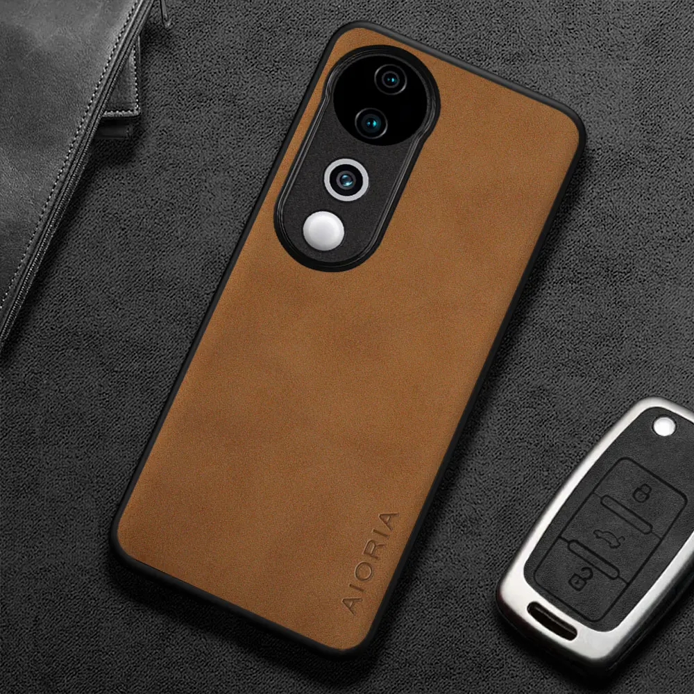 ل Vivo V40 V30 V27 Pro V30E V29E V27E حافظة كابا نمط الأعمال قسط بولي Leather الجلود غطاء الهاتف الرجعية coque funda