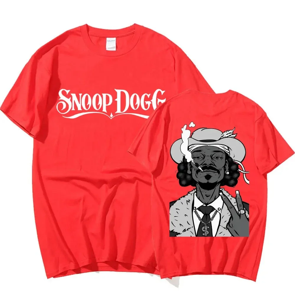 Hot Sale Rapper Snoop Dogg Graphic T Shirt Men\'s Hip Hop Fashion Style Funny T Shirts Summer Unisex Oversized T-shirt Streetwear