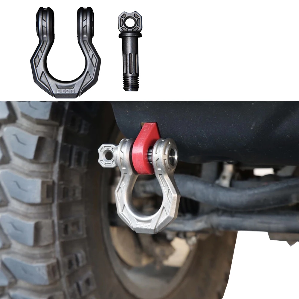 

LANTSUN JL1230 U-hook 1pc Tow Hook Kit Left Trailer Hitch U Shaped Hook Stainless Steel For Jeep W Rangler JK JL