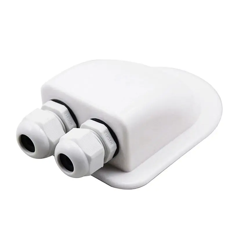 

Classy-2X Двойной проводной вводной сальник Солнечная панель Входная коробка для проводов на крыше Кабельный дом на колесах Двойное отверстие для автофургона Яхта