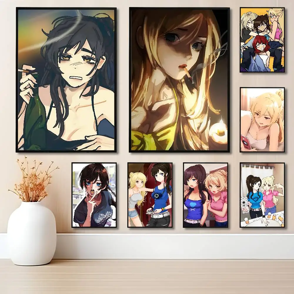 C-Class of 09 Game Anime Wall Art Canvas Painting Poster For