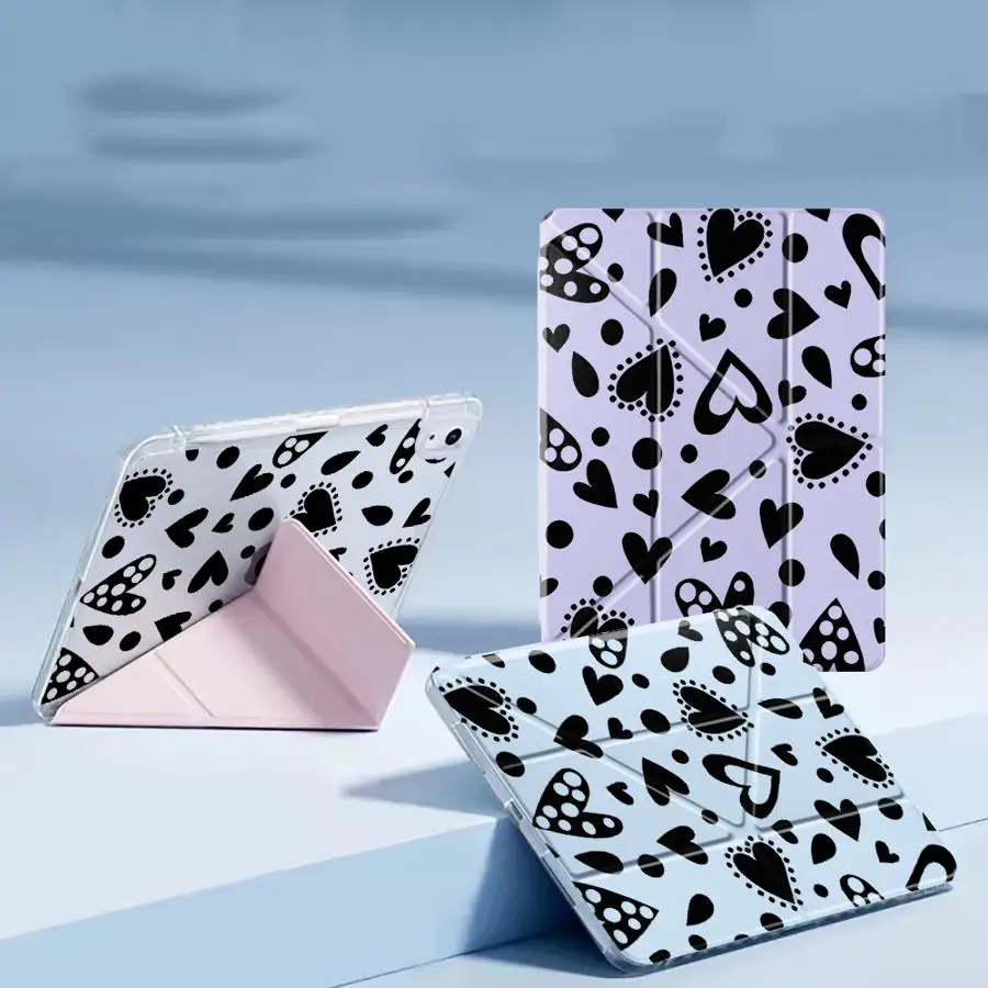 

Attern Tablet Case For iPad Air 4 5 M3 M2 M4 11inch Mini 6 7 Pro 2025 Pro 11th 10th 9th 8th 12 Holder Cover Y-Fold