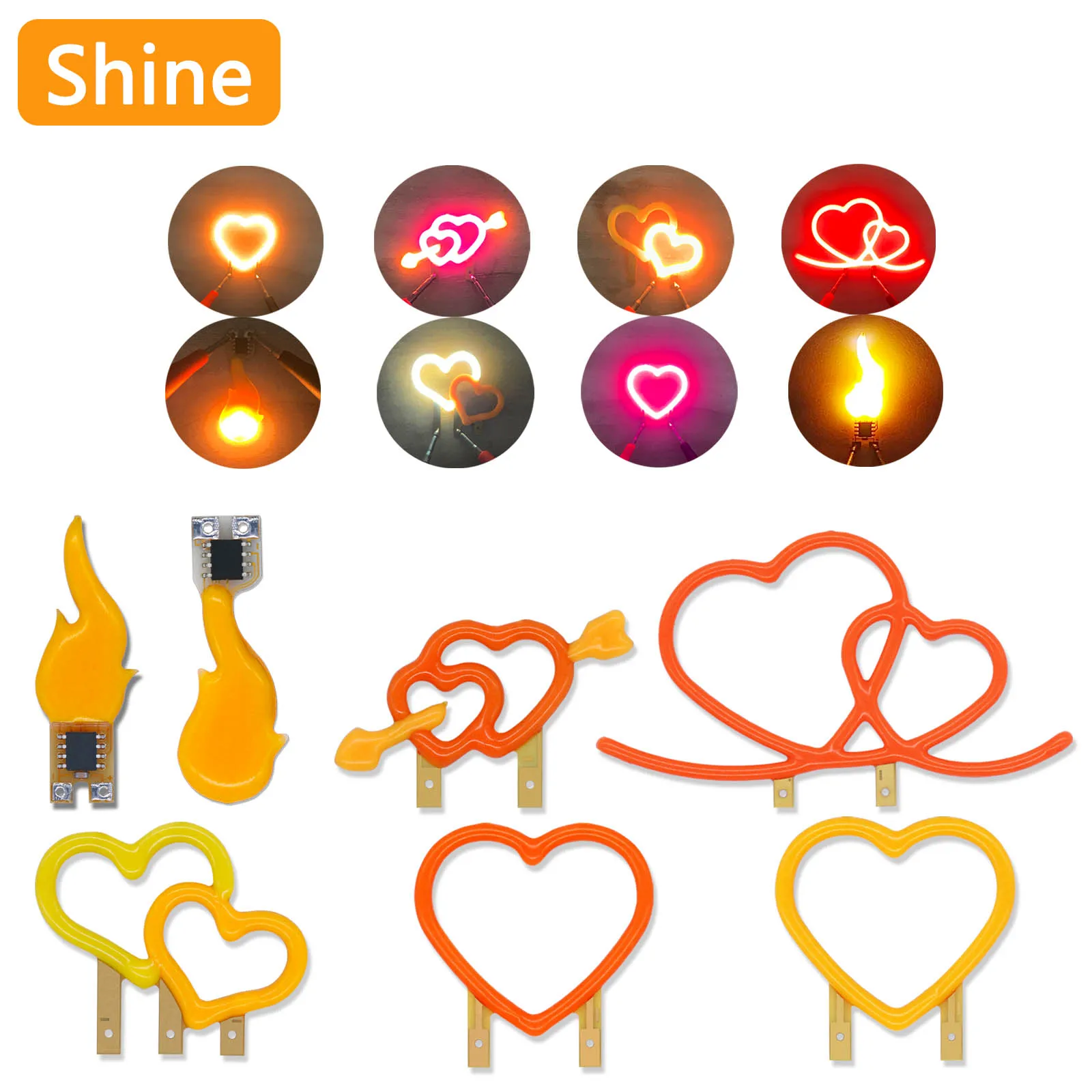 

3V LED Creative Filament Light-Emitting Diode LED Cob Christmas Party Wedding Light Bulb Decoration Lighting Accessories