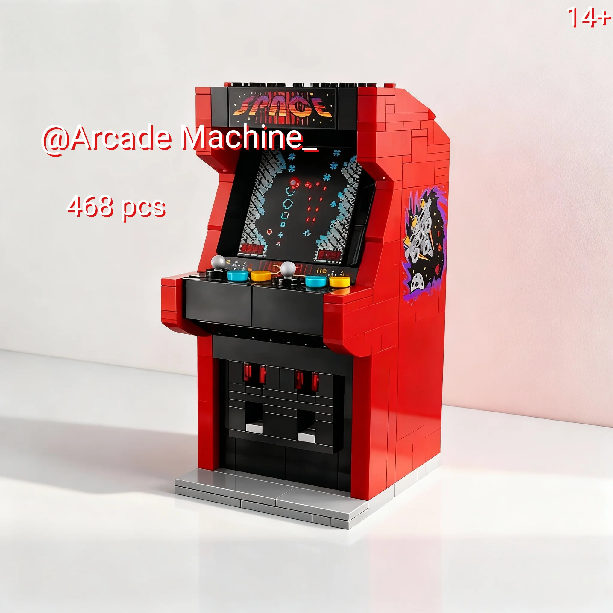 Console de jeu d'arcade Surprise 40805, blocs de construction, modèle de briques, jouet d'ornement, cadeaux d'anniversaire et de noël, en Stock, nouveau