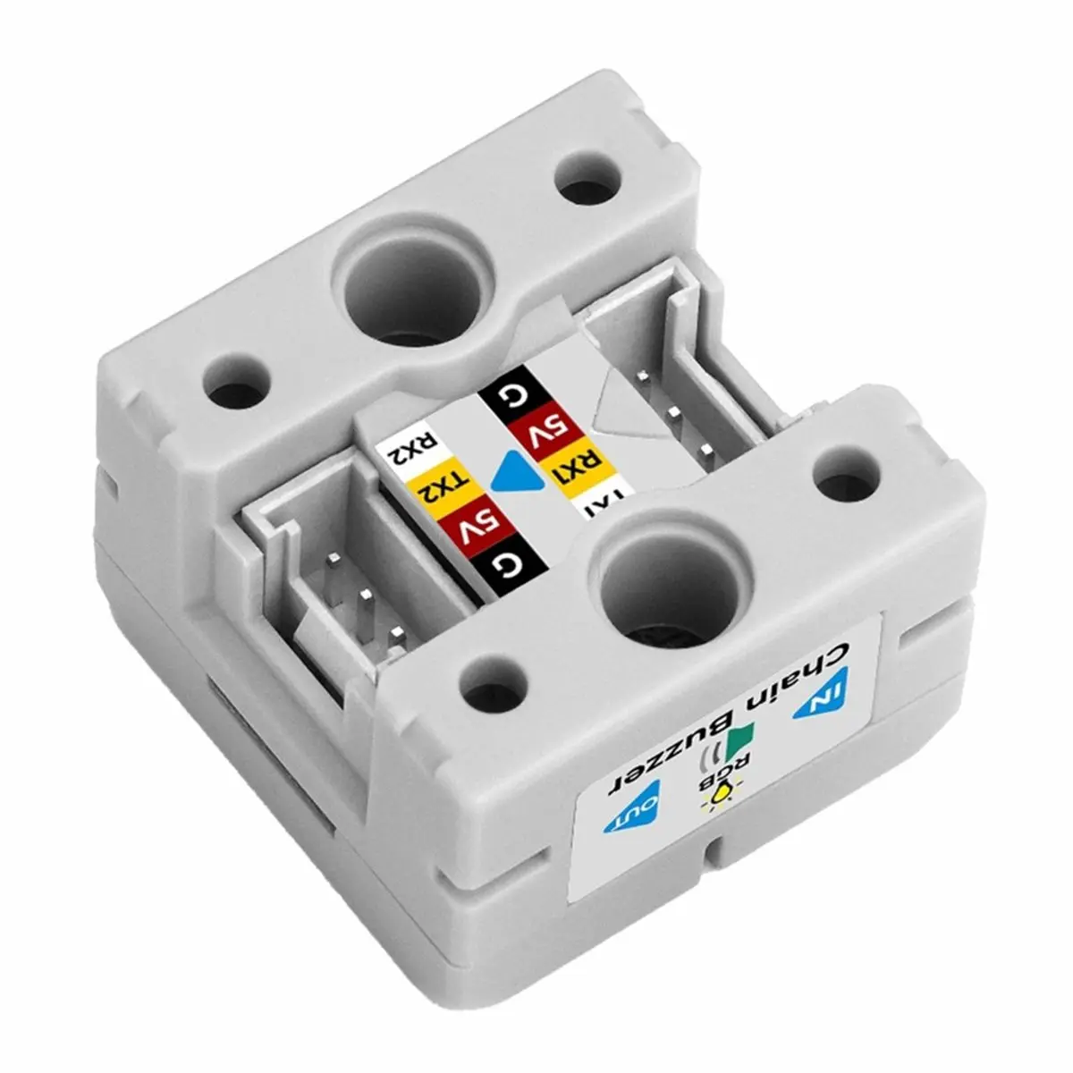 (▲★HUND)M5 Chain Buzzer MLT-5020 1x RGB LED Built-in STM32 Core Master Control