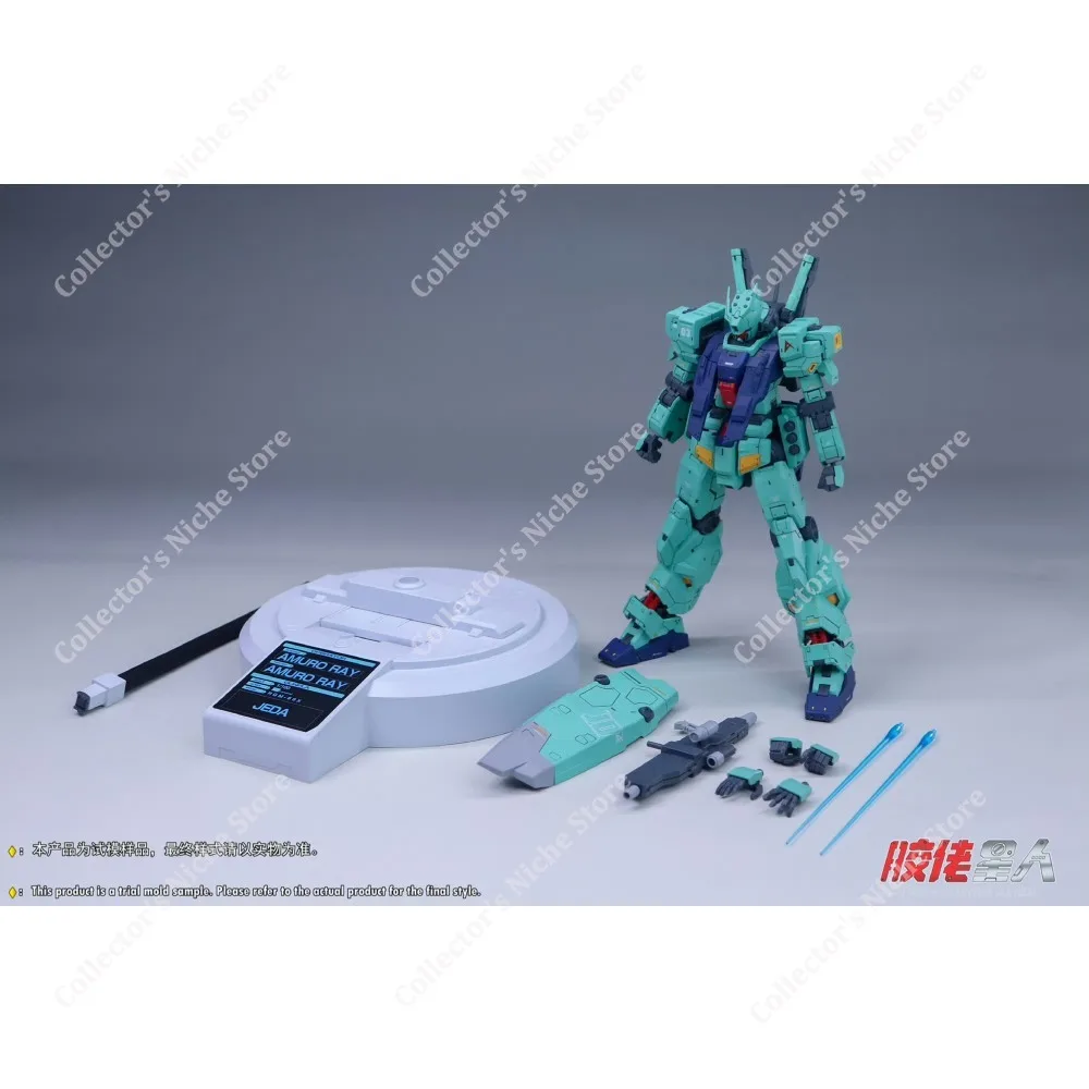 Na Stanie JEDA RGM-88X V2 Amuro Kolor Wersja Druga 1/100 Figurka Akcji Model do Składania Zestaw Modelarski Plamo Prezent dla Fanów Kosmicznych Chłopców