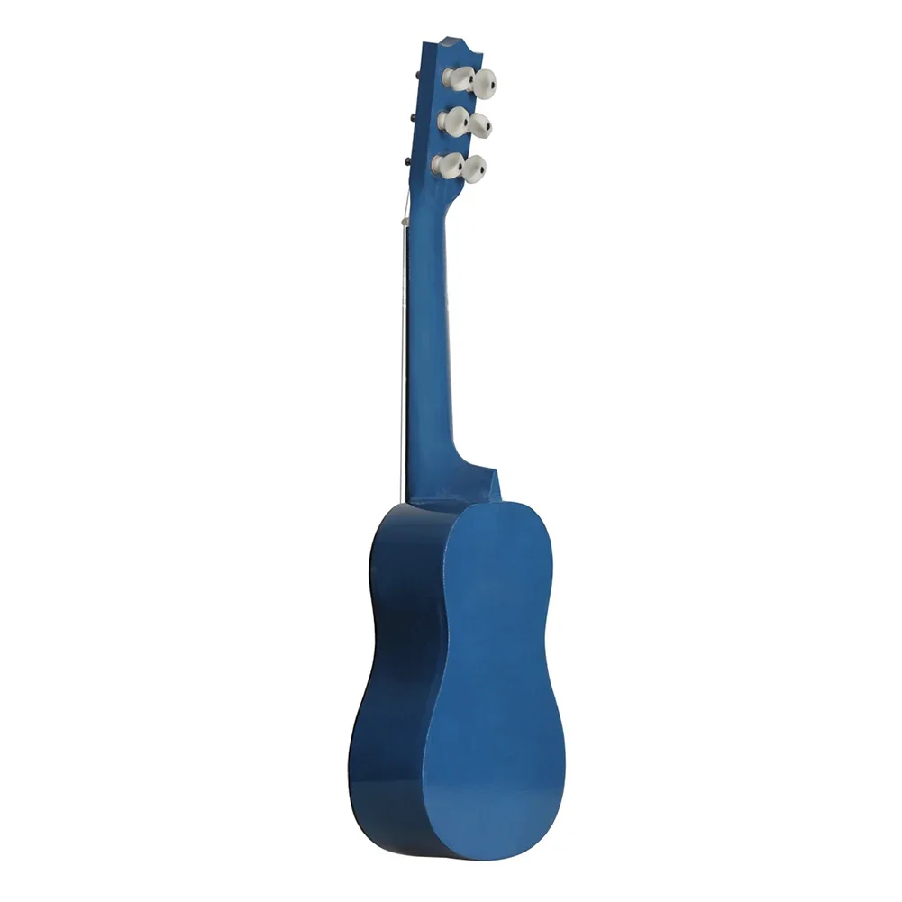 Ukulele Mini Guitar Kid Beginners Gifts Toy 21 inch 6 Strings Musical Instrument for Music Lovers Playing Accessories