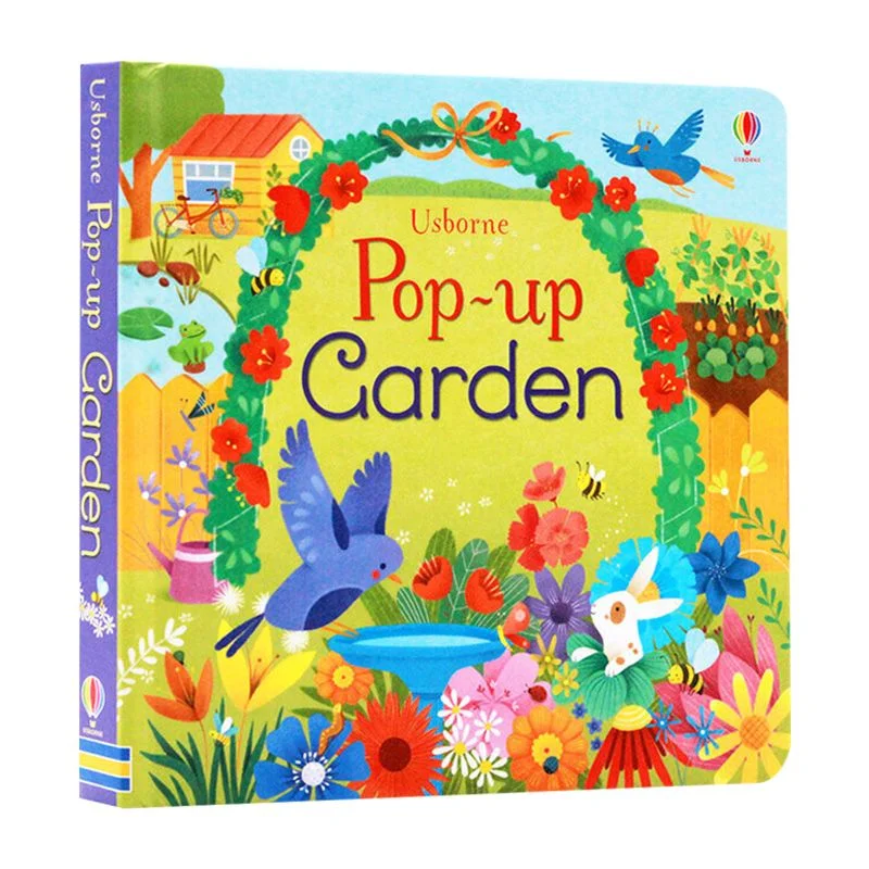 

Pop Up Garden English Educational 3D Flap Picture Books Children Kids Reading Book For 3-6 Years Old