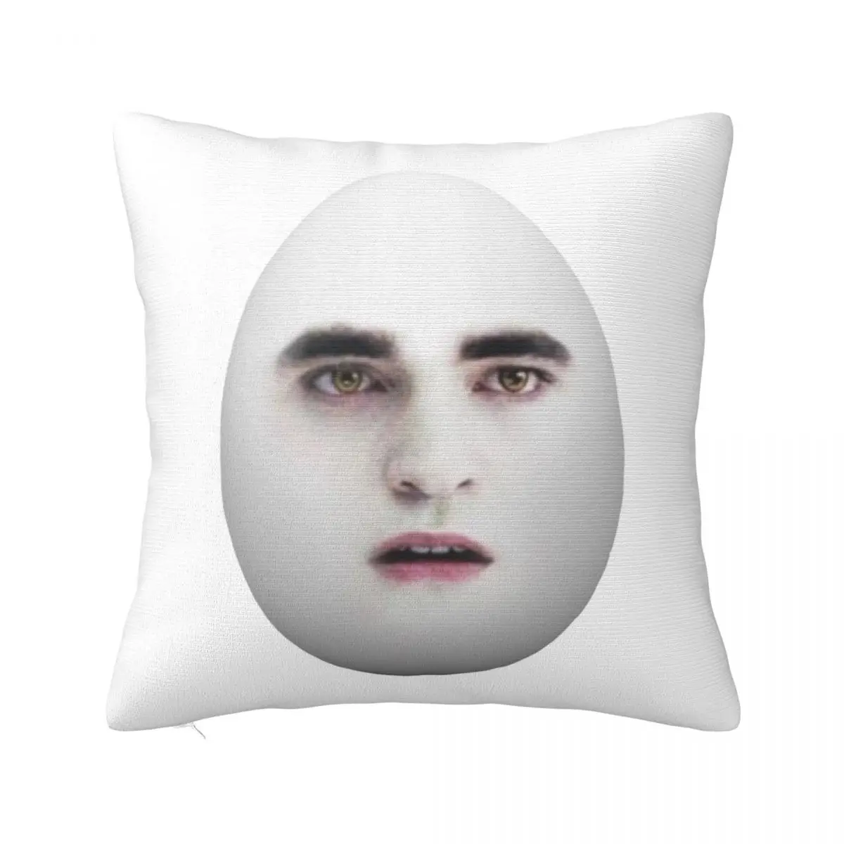 Twilight Eggward Funny Meme Pillowcase Printed Fabric Cushion Cover Decorative Pillow Case Cover Home Square 40X40cm