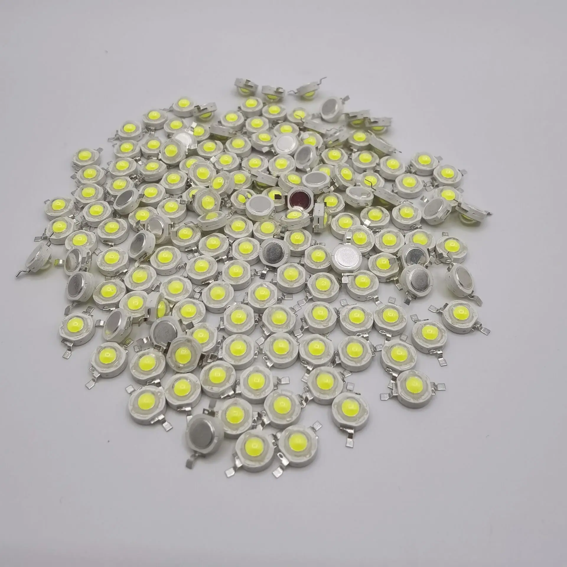 10-1000 Pcs LED COB Lamp Chip 1W 3W 3.2-3.6V Input 100-220LM Mini LED Bulb Diode SMD For DIY LED Floodlight Spotlight Downlight