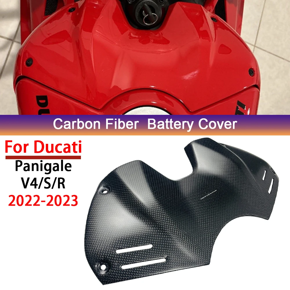 

Suitable for DUCATI Panigale V4 V4S V4R SP 2023carbon fiber battery cover, front fairing, fuel tank, air tank cover, motorcycle