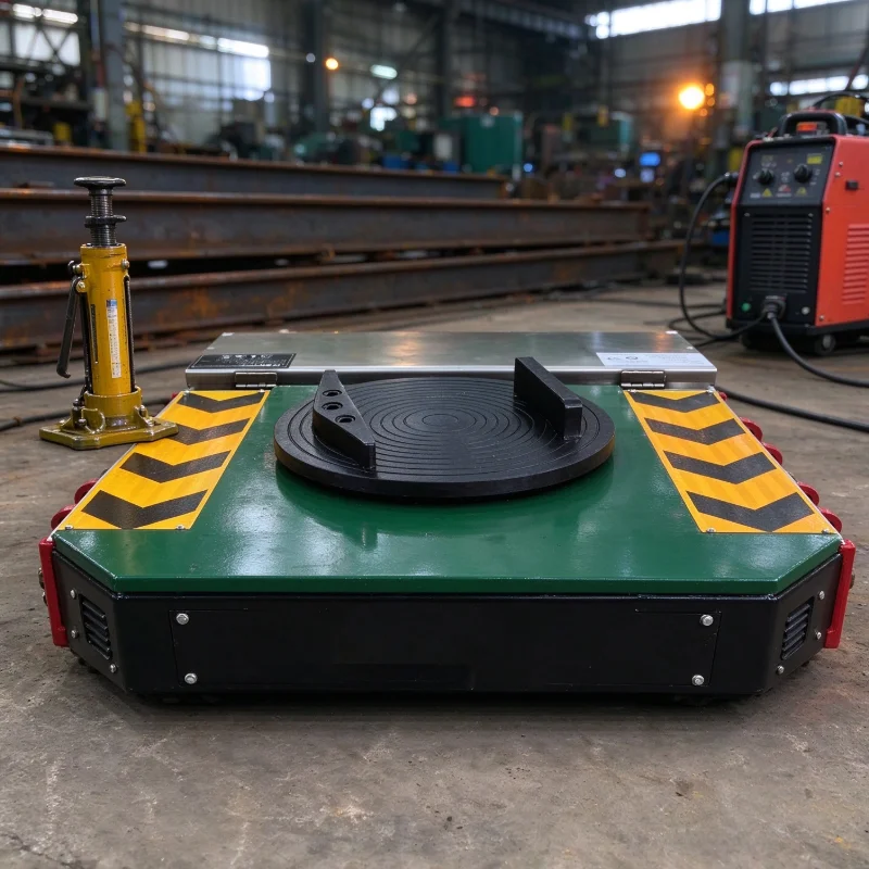 Customized Safe Remote Operation Electric Transfer Cart for Heavy Machinery Moving and Industrial Installation