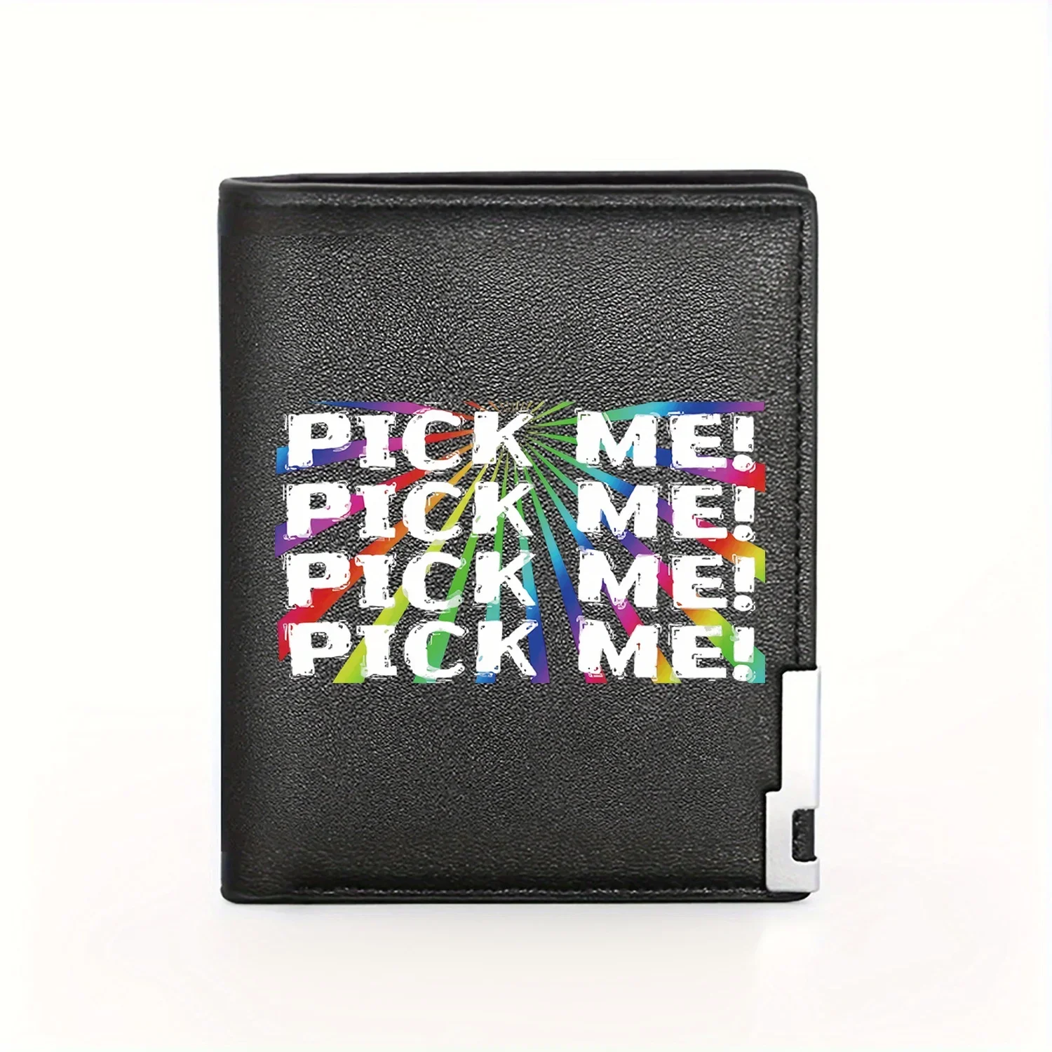 

Pick Me! Stylish Wallet Design,Creative Graphic Print,Premium Quality nice,Perfect Christmas Gift for Dad,Husband,or Boyfriend B